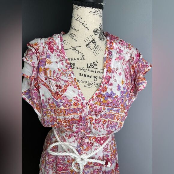 Poupette St Barth MINI DRESS BICE NWT Size S - Picture 3 of 11